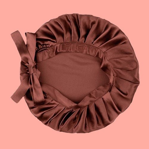 Bonnet de nuit ajustable 100 % soie de mûrier 19 nommes – FIBRANY – Fibrany