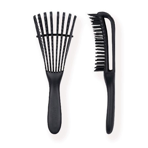 Brosse démêlante cheveux bouclés, frisés et crépus - FIBRANY - Fibrany