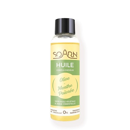 Huile d'Olive - Menthe Poivrée - SOARN - Fibrany