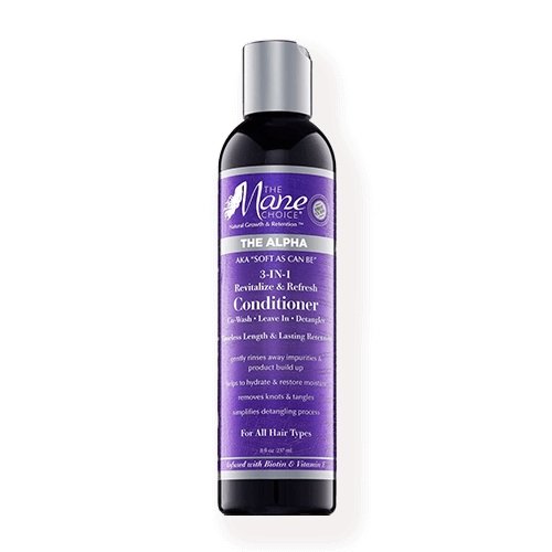 Leave- In Démêlant Revitalisant Sans Rinçage 3-en-1 – THE MANE CHOICE - Fibrany