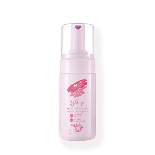 Mousse nettoyante visage – Light Up – MADE with CARE - Fibrany