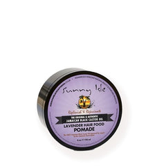 Pommade Cheveux Huile de Ricin Noire & Lavande - Pomade Hair Food Jamaican Black castor Oil Lavender 4oz - Sunny Isle - Fibrany