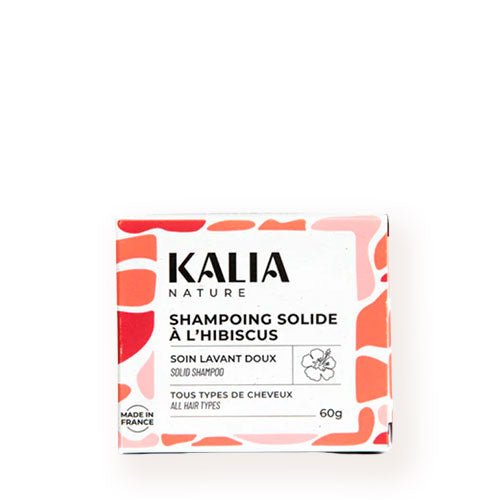 Shampoing solide à l'Hibiscus - KALIA NATURE - Fibrany