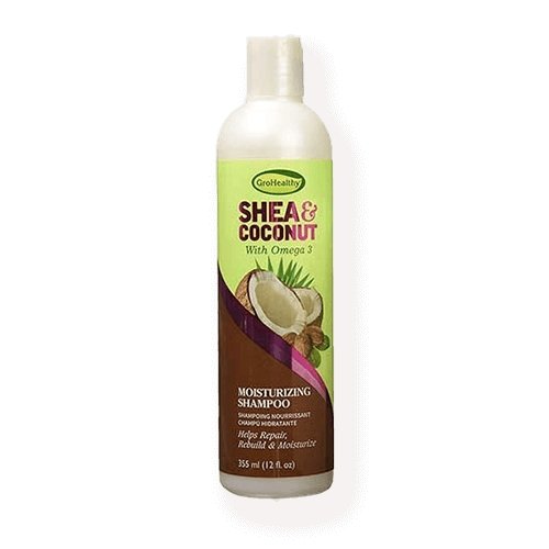 Shea & Coconut Moisturizing Shampoo - GROHEALTHY - Fibrany