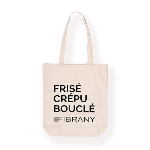 Tote Bag Bouclé, Frisé, Crépu Beige - FIBRANY - Fibrany